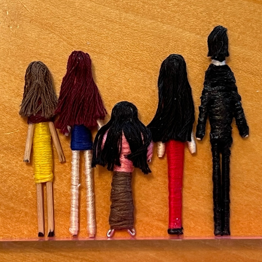 Worry Dolls / Toothpick Dolls / Paperclip Doll - Picture 12 of 15